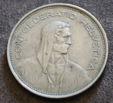 1968-Switzerland-5-Francs